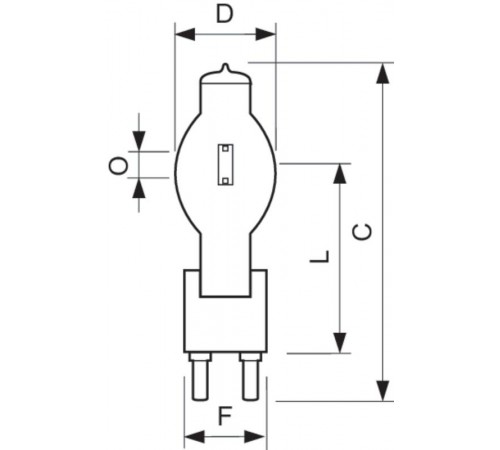 Лампа архитектурная/сценическая MSR 2500 HR 1CT/2  928104905114  PHILIPS