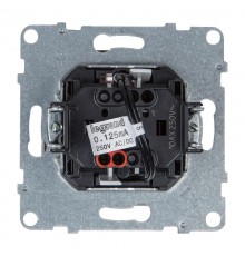 SUNO Выключатель 10АХ 250В с подсветкой/индикацией. Безвинтовые зажимы. Цвет "Белый"  721111  Legrand