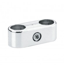 Соединитель 2-х труб параллельно, хром (1 шт) - пакет   127447  Tech-KREP