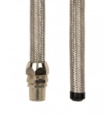 Металлорукав DN 10мм в гладкой EVA изоляции и оплетке из нержавейщей стали, Dвн 10,0 мм, Dнар 15,0, IP66, 50 м  607ETX010  DKC