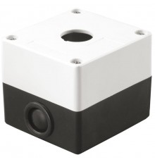Корпус КП101 для кнопок 1место белый   BKP10-1-K01  IEK