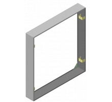 Кожух для навесной установки ЩЭ (серия mb02) EKF Basic  mb02-k-bas  EKF