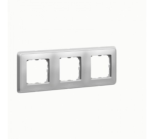 Cariva DIY Рамка 3 поста алюминий  695984  Legrand