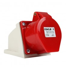 Розетка 115-16А-6h-380AC-3P+PE+N-IP44  222755  КЭАЗ