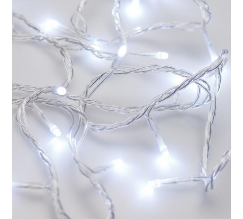 Светодиодная гирлянда ARD-STRING-HOME-5000-CLEAR-50LED-STD WHITE (230V, 3.5W)  025751  Arlight