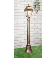 Светильник садово-парковый Altair F черное золото  a025022  Elektrostandard