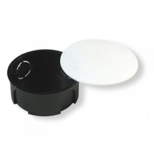 Коробка распределительная с/у 70х30 для сплошных стен круглая с крышкой,5 выводов  У195  HEGEL