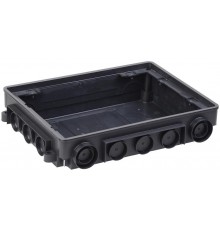 Коробка напольная ONFLOOR 12 модулей KNU-12-PA-9011  IEK