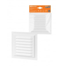 Решетка металл. 150х150, белая, с покрытием полимерной эмалью,  SQ1807-0701  TDM