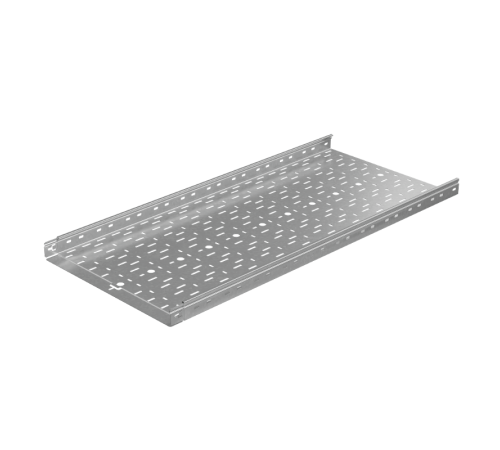 Лоток перф. 50х500х1,2 L6000 мм "Быстрый монтаж ПЛЮС"  LPplus50-500-1.2-6000  КМ - профиль