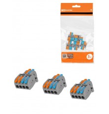 Клемма разветвительная СКР-424 (4 мм2) (5 шт/упак)  SQ0527-0313  TDM