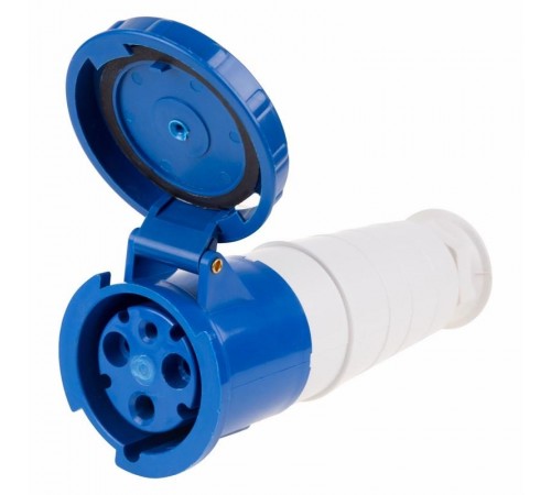 Розетка 233 переносная 2Р+РЕ 63А 220В IP67  11-8924  REXANT