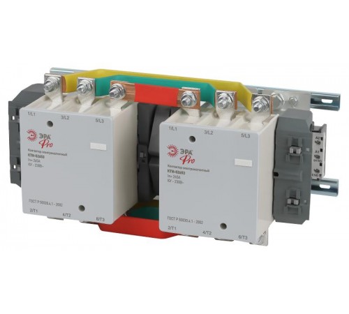Контактор КТИ-52653 реверсивный PRO KKT53-265-230-10-E 265А 230В/АС3  Б0054937  ЭРА