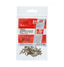 Саморез ШУж 3,0х16 пот. гол. (35 шт) - пакет ( 0,022 кг)  102472  Tech-KREP
