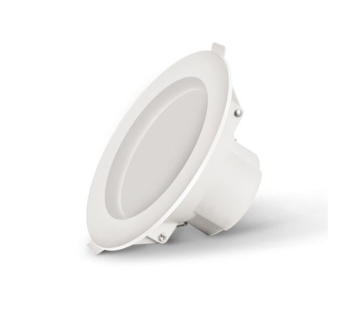 Светильник светодиодный даунлайт круг белый 9W,126x126x54, O95мм, 3000K, 700 Lm, шаг.диммирование 100-50-15%  927420109-S  Gauss