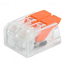 Универсальная компактная клемма, 2-проводная до 4,0 мм (5 шт/уп)  07-5206  REXANT