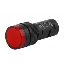 Лампа AD16DS(LED)матрица d16мм красный 230В AC (20/1000/40000)  Б0045616  ЭРА