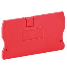 Заглушка для КПИ 2в-1,5/2,5 красная   YZN11D-ZGL-002-K04  IEK 