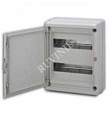 Щиток тусо о/п на 24 мод./электрон.счетчик, с двер. 370х275х135мм  69024  Рувинил