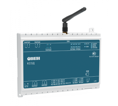 Контроллер многофункциональный сбора и передачи данных КСОД-220.03.01-ТЛ-WEB  72401  ОВЕН