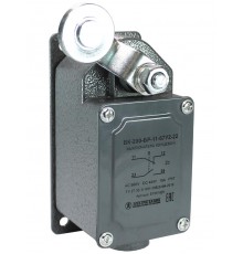 ВК-200-БР-11-67У2-22, рычаг с роликом, без сальника, ход влево, cамовозврат, ступень 2- 51мм, IP67, выключатель концевой  ET051929  Электротехник