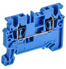 ARMAFIX Клемма пруж. CX2.5 BU 2,5мм2 проходная синяя  AF-CT40-00-K07-002  IEK