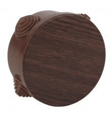 Коробка распределительная открытой установки КОР (дуб) 85х40мм с гермовводами 4 вх. IP54 (32/1152)  Б0043230  ЭРА