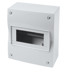 КМ2083 Корпус модульный открытой установки на 8 модулей, белый  КМ2083  HEGEL