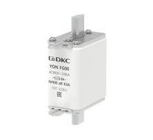 Предохранитель YON ножевого типа FG00 63А 690V характеристика aR  1FG00-0063-690V-AR  DKC