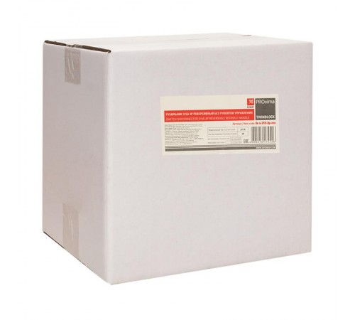 Рубильник 315A 3P реверсивный без рукоятки управления TwinBlock EKF  tb-s-315-3p-rev  EKF