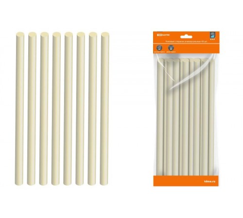 Клеевые стержни универсальные, 11,3 мм х 300 мм, 40 шт, "Алмаз"  SQ1024-0202  TDM