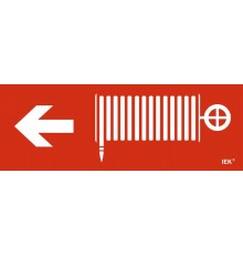 Этикетка самоклеящаяся  280х100мм "Пож. кран/стр. налево"   LPC10-1-28-10-PKNAL  IEK
