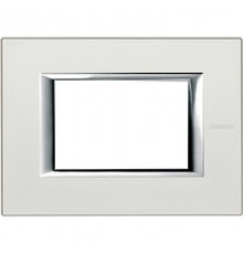 Axolute Рамка прямоугольная 3м, цвет серебро  HA4803SAN  Legrand