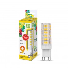 Лампа светодиодная LED-JCD-standard 9Вт 230В G9 3000К 810Лм  4690612026640  ASD