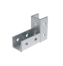 Соединитель С-образного профиля 41х41 под углом 90°, горячеоцинкованный  BSF4106HDZ  DKC