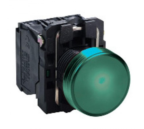 СИГН. ЛАМПА 22ММ 230-240В ЗЕЛЕНАЯ  XB5AVM3  Schneider Electric