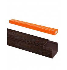 Кабель-канал 25х25 (2 м = 1 шт) "ЭКО" 3D венге  SQ0402-2406  TDM