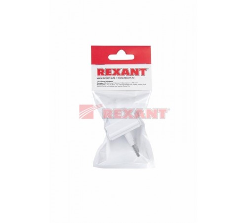 Адаптер сетевой "Козья ножка" 220В, 10А  11-1065  REXANT