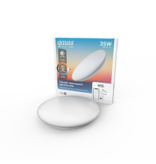 Cветильник SmartHome наст-потол 35W2800lm2700-6500К198-264V IP20 400*70мм изм.цвет.тем.+дим LED 1/5  2060112  Gauss
