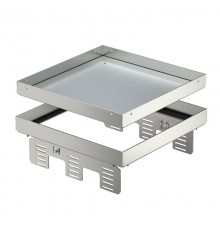 Кассетная рамка RKN2 UZD3 ном.размер 9 243x243 мм (сталь) (RKN2 UZD3 9VS25)  7409068  OBO Bettermann