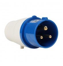 Вилка 023-32А-6h-220AC-2P+PE-IP44  222736  КЭАЗ