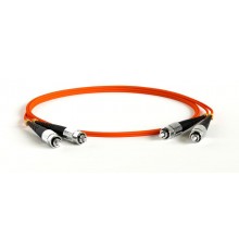 FC-D2-50-FC/UR-FC/UR-H-0.5M-LSZH-OR Патч-корд волоконно-оптический (шнур) MM 50/125, FC-FC, 2.0 мм, duplex, LSZH, 0.5 м  424523  Hyperline