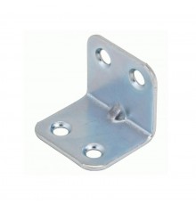 Угол мебельный широкий 30х30х40 (5 шт) цинк - пакет ( 0,18 кг)  110090  Tech-KREP