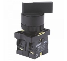 Переключатель NP2-EJ25, 2 положения фиксацией, 1НО+1НЗ, IP40 (R)  574112  CHINT
