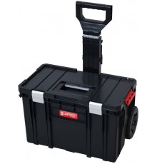 Ящик для инструментов на колесах с телескопической ручкой 53х38х67см QBRICK SYSTEM TWO CART  146162  Tech-KREP