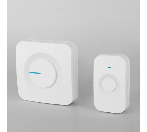 DBQ23M WL 52M IP44 белый звонок дверной беспроводной  a045578  Elektrostandard