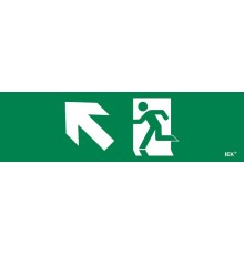 Этикетка самокл. 310х90мм "Фигура/стр. вверх влево"   LPC10-1-31-09-FVVNAL  IEK