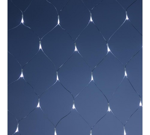 Светодиодная гирлянда ARD-NETLIGHT-HOME-1500x1500-CLEAR-150LED White (230V, 12W)  024673  Arlight