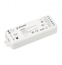 INTELLIGENT ARLIGHT Диммер SMART-PWM-102-72-MIX-PD-SUF (12-36V, 2x5A, ZB, 2.4G) (IARL, Пластик)  035310  Arlight