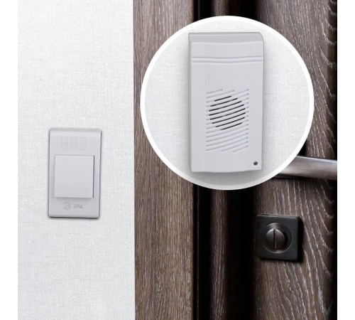 Звонок  ЭРА C51 беспроводной  Б0018092  ЭРА